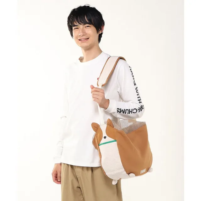 【CHUMS】CHUMS 休閒 男女 Dog Carry Shoulder Bag肩背包 Brown Mix (CH603955B074)