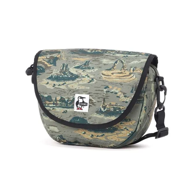 【CHUMS】CHUMS 休閒 男女 Recycle Mini Round Shoulder Bag肩背包 Mt.Camo (CH603920Z352)