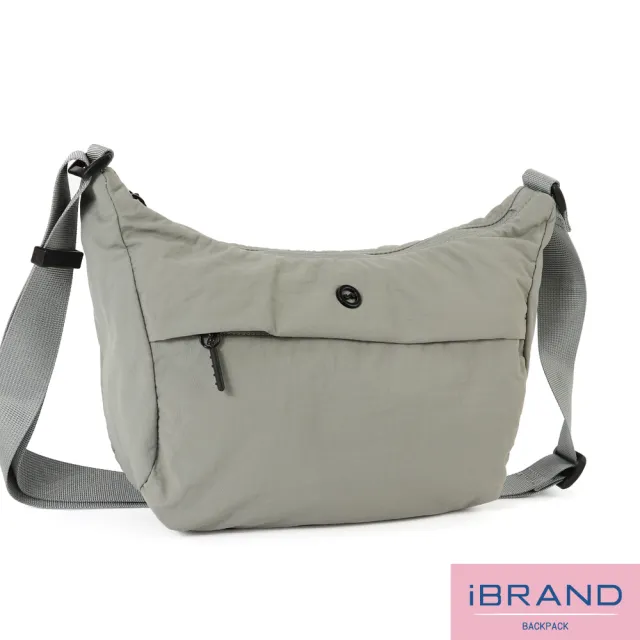 【iBrand】雙11 輕量簡約側背包 斜背包 防潑水尼龍(多色任選)