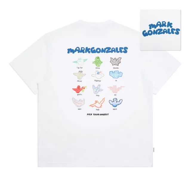 【Mark Gonzales】男女同款 百變小天使T恤