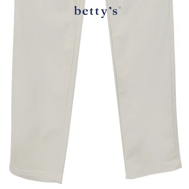 【betty’s 貝蒂思】彈性素面直筒休閒長褲(共二色)