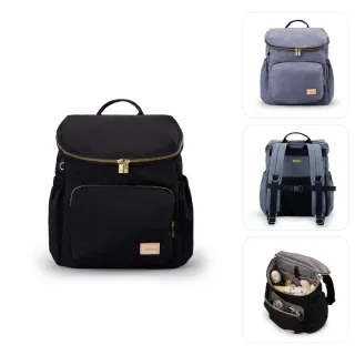 【satana】速達 Soldier 大容量後背包 媽媽包 輕量防潑水 14吋筆電 減壓背帶 台灣製 SOS3300 - 多色