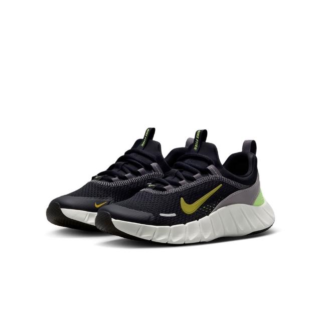 【NIKE 耐吉】運動鞋 慢跑鞋 中大童鞋 NIKE FREE RIDE GS 透氣 輕量 黑色 (IO1642005)