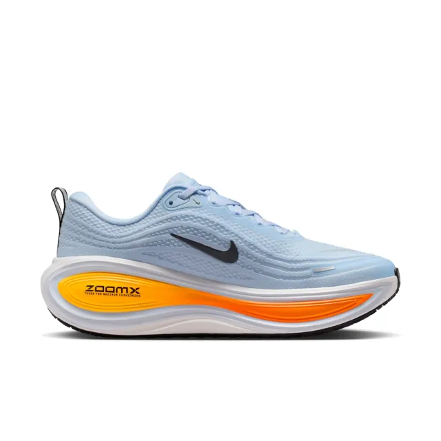 【NIKE 耐吉】運動鞋 慢跑鞋 男鞋 NIKE VOMERO PLUS 緩震 氣墊 藍色 (HV8150404)