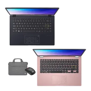 【ASUS】筆電包/滑鼠組★14吋8G輕薄文書筆電(E410KA/N4500/8G/512G SSD/W11)