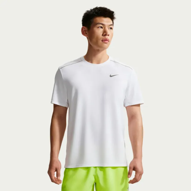 【NIKE 耐吉】短袖上衣 男 訓練 慢跑 AS M NK DF UV MILER SS 白 IF2083-100 (3S4929)