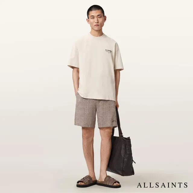 【ALLSAINTS】DREAMER 純棉寬鬆LOGO短袖T恤 M036PE(寬鬆版型)