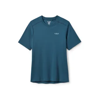 【RAB】Force Tee Wmns 短袖防曬抗臭排汗衣 女款 暴風藍 #QCC25