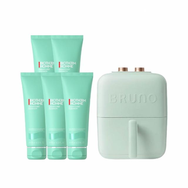【Biotherm 碧兒泉】男仕 活泉多水潔顏露囤貨組 125mlx5(BIOTHERM男性保養)