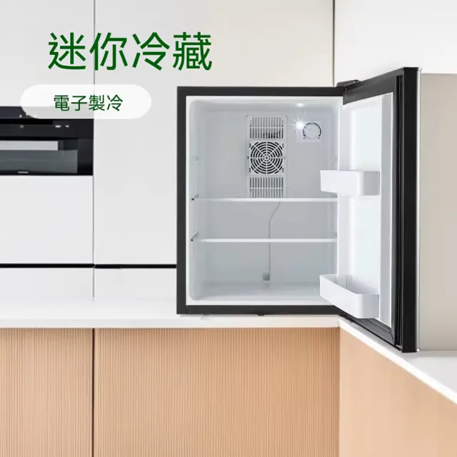 【LEZUN 樂尊】BC-40A 迷你冷藏小冰箱 電子式製冷帶鎖（迷你冰箱 小冰箱 冷藏保鮮）