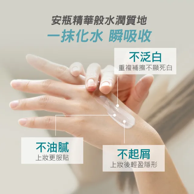 【LEGERE 蘭吉兒】安瓶防曬乳35ml 3入組(任選兩款SPF50+PA++++PDRN)