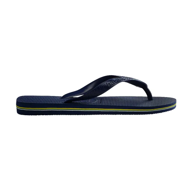 【havaianas 哈瓦仕】拖鞋 男鞋 夾腳拖 巴西 國旗 Brasil 海軍藍 4000032-0555M (哈瓦士)