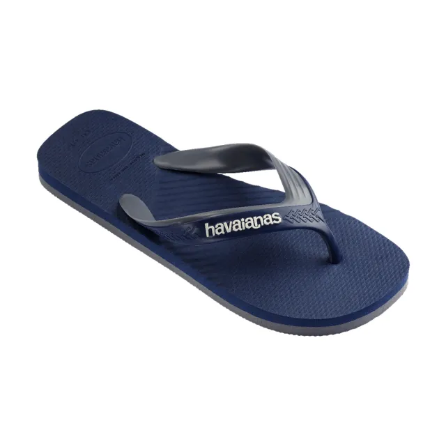 【havaianas 哈瓦仕】拖鞋 男鞋 夾腳拖 寬帶 雙色 Dual 藍 4145602-9483M (哈瓦士)