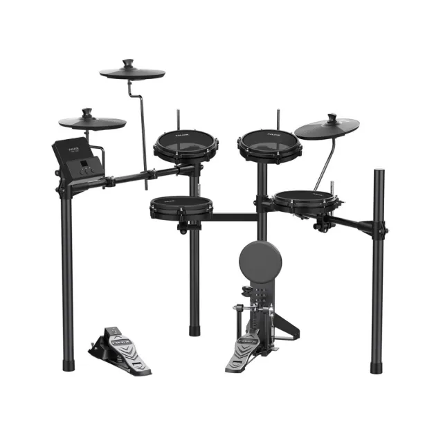 【NUX】DM-110最新入門級電子鼓+入門配套組 鼓椅、鼓毯、鼓棒(原廠公司貨 商品保固一年)