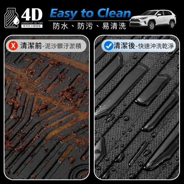 【KT BIKER】全新RAV4 2026 4D防水後車箱墊 TPE 3D後車箱墊 RAV4 6代 汽車地墊 防水托盤
