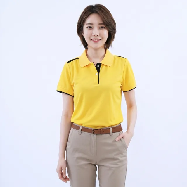 【遊遍天下】MIT台灣製女款抗UV防曬涼感吸濕排汗機能POLO衫(M-5L 大尺碼)