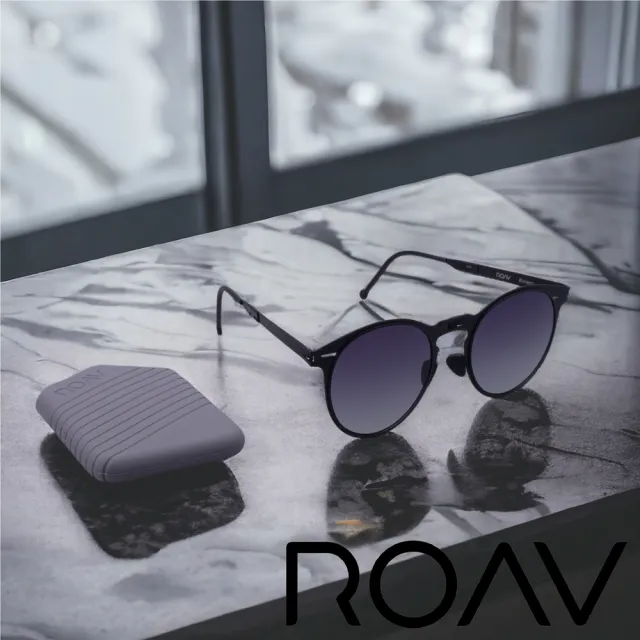 【ROAV】Riviera 超輕折疊偏光太陽眼鏡(超輕 折疊 附收納保護套 8103 13.41)