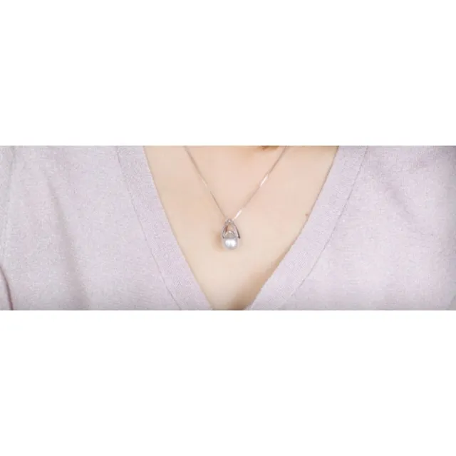 月輝珠寶 18K金 12-13mm 南洋澳白海水珍珠 項鍊 鑲27分鑽石 細緻設計 光澤亮麗 優雅百搭 - momo購物網 - 好評推薦 ...
