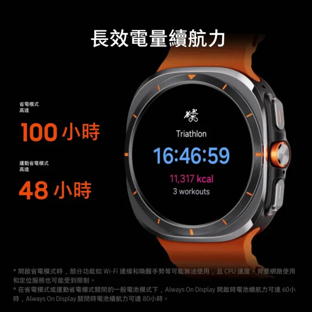 【Samsung 三星】2025 Galaxy Watch Ultra LTE版 47mm 2G/64G 智慧手錶(L705/不支援IOS系統)