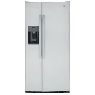 【GE 奇異】702L窄寬對開門冰箱(防指紋不銹鋼GSS23GYPFS)