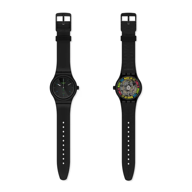 【SWATCH】AM51 機械手錶/男錶/女錶/瑞士製造 SO30B400(42mm)