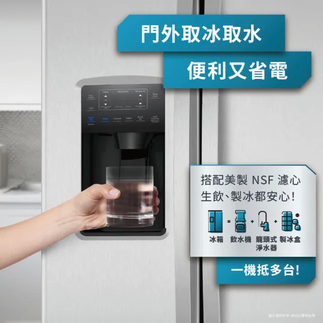 【Mabe 美寶】702公升薄型對開雙門冰箱(不銹鋼 MSMS2LGFFSS福利品)