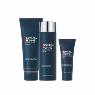 【Biotherm 碧兒泉】官方直營 男仕 極量潔淨緊膚組_潔面霜125ml+緊膚水200ml(BIOTHERM男性保養)