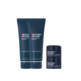 【Biotherm 碧兒泉】官方直營 男仕 極量深層潔面霜 125mlx2(BIOTHERM男性保養)