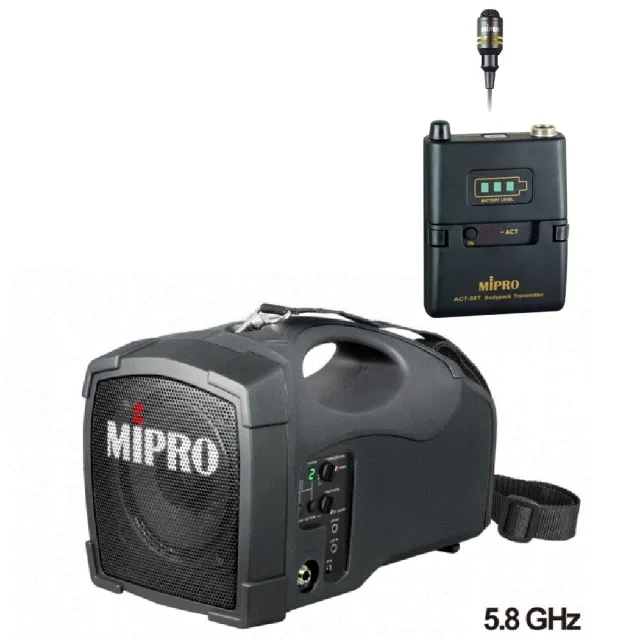 【MIPRO】超迷你肩掛式藍芽無線喊話器(MA-101G)