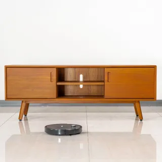 【Mahogany 瑪荷尼家具】免組裝  150X40X55   晨光150電視櫃   全原木桃花心木 電視櫃 M1-TV30-5M(KD/G2)