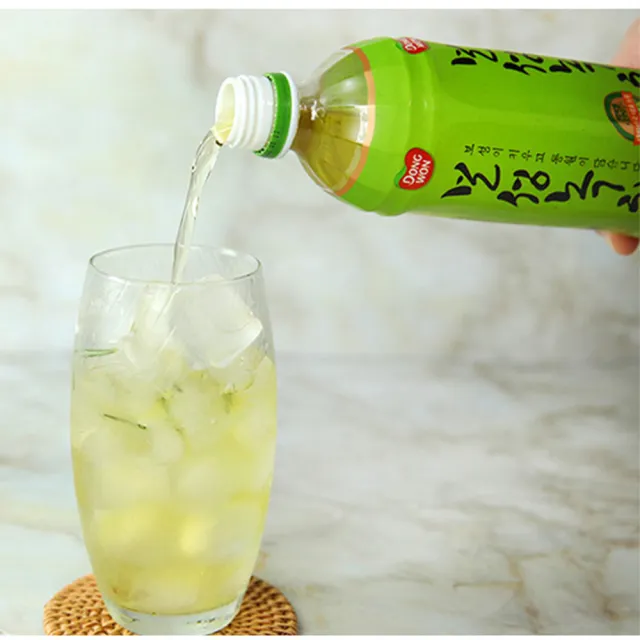 【韓味不二】超值箱購-韓國綠茶飲料350mlx24入/箱