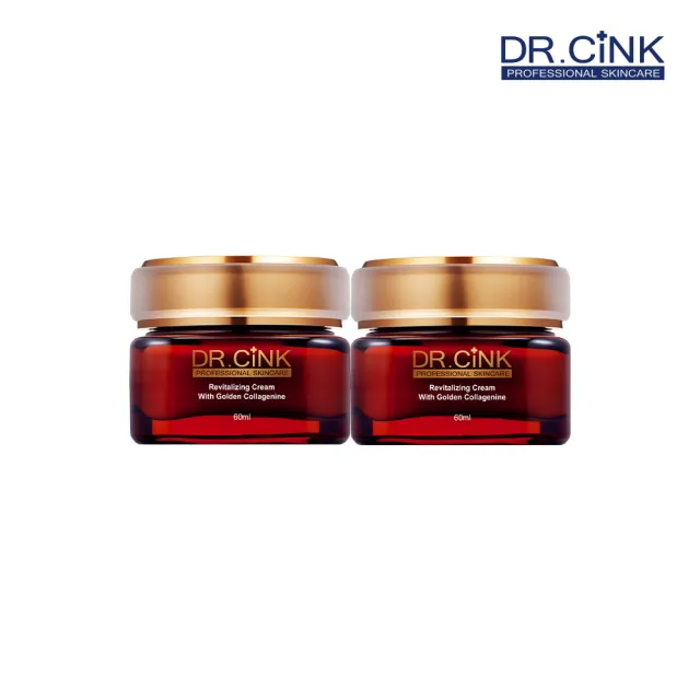 【DR.CINK 達特聖克】第二代 黃金胜花蜜賦活霜 60ml 二入組 (乳霜 保濕 柔嫩膚觸 醫美推薦)