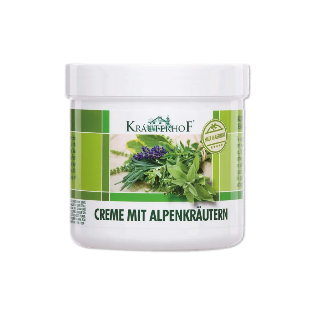 【德國 草本莊園KRAUTERHOF】阿爾卑斯香草身體乳 250ml(舒緩修護 保濕滋潤 代謝角質 淡化細紋 敏弱肌)