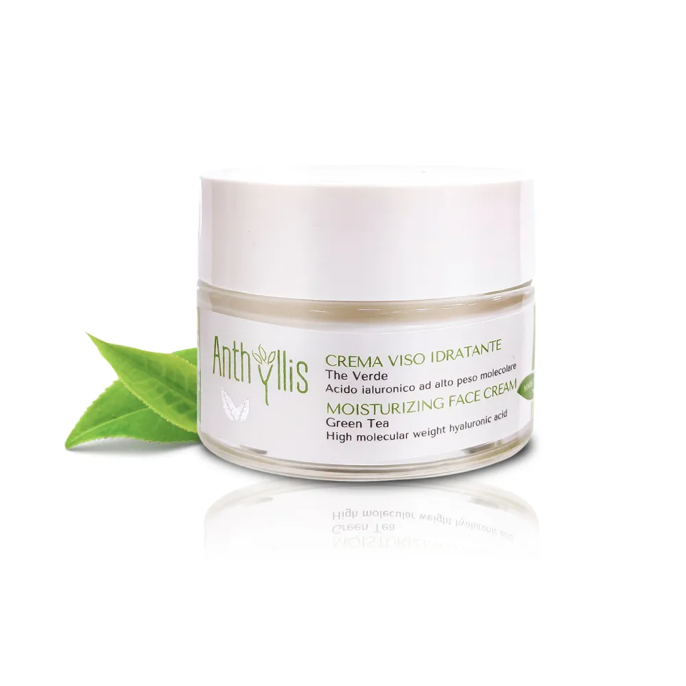 【義大利 安舒綠 ANTHYLLIS】綠茶玻尿酸深層保濕霜(50ml)