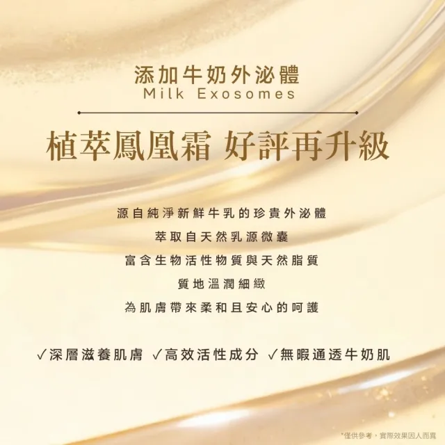 【W 修護保養】外泌體鳳凰霜 50g大容量（彈力潤澤 / 胜肽緊緻 / 撫平細紋）面霜 乳霜