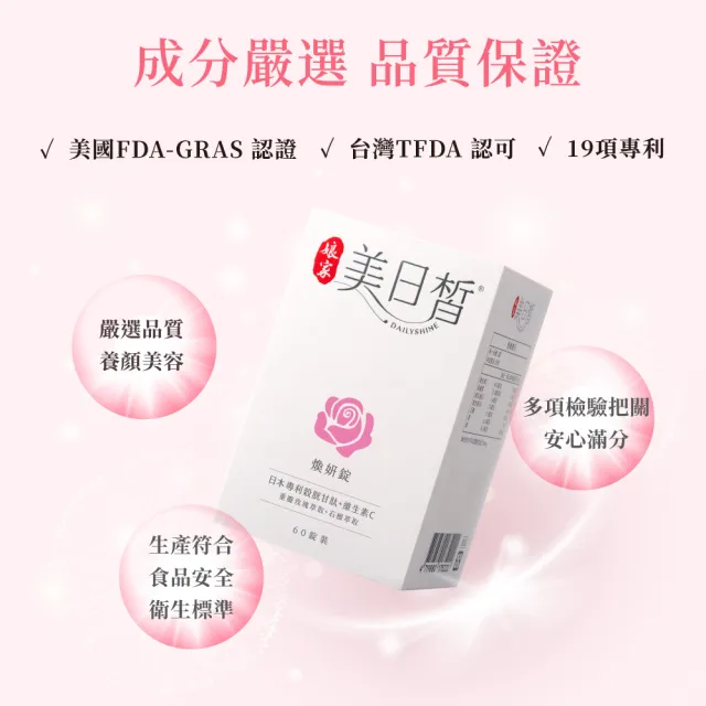 【娘家】美日皙2盒+美日潤2盒(早潤晚皙.王瞳推薦.雙11限定)