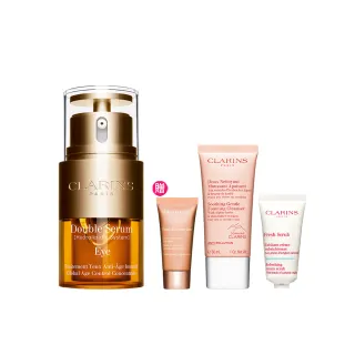 【CLARINS 克蘭詩】黃金亮眼萃20ml(眼部精華 眼膜 黑眼圈 細紋)