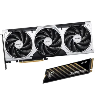 【微星】顯卡+SSD組★GeForce RTX 5060 8G VENTUS 3X OC 顯示卡+微星 SPATIUM M470 Pro 1TB SSD