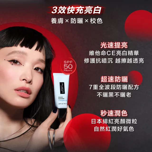 【Shu uemura 植村秀】官方直營 全效亮白精華防曬乳30ml(i-dle曺薇娟同款/超快充亮顏乳)