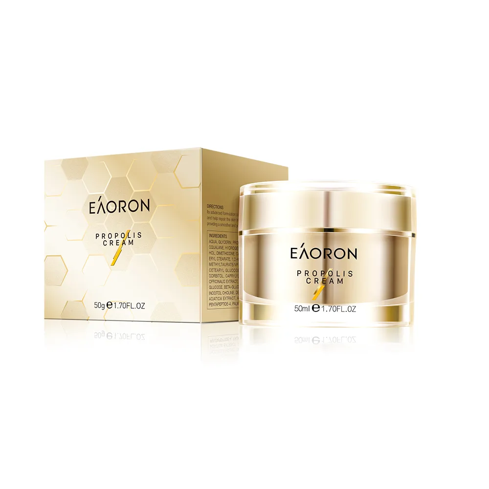 【Eaoron】蜂膠面霜50ml(撫平細紋 彈潤肌膚)