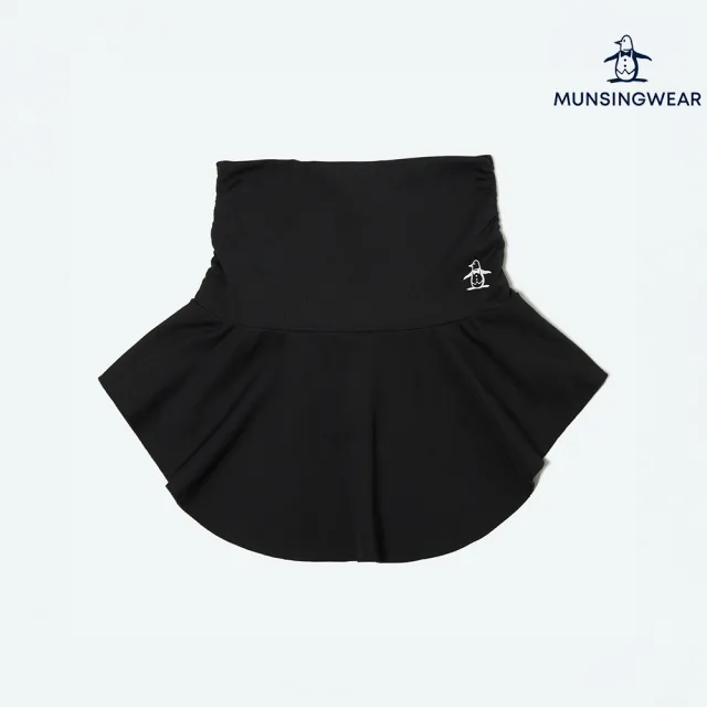 【Munsingwear】企鵝牌 女款黑色 運動舒適防曬脖圍 MLXJ0790