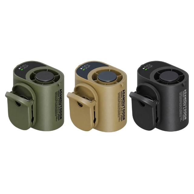 【ADAMOUTDOOR】戶外露營 任意夾冰能扇 夾式風扇 隨身風扇 任意夾固定 渦輪強風 冰鎮面板 逐露天下