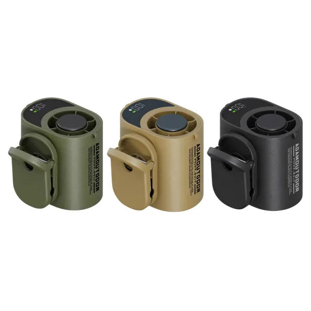 【ADAMOUTDOOR】戶外露營 任意夾冰能扇 夾式風扇 隨身風扇 任意夾固定 渦輪強風 冰鎮面板 逐露天下