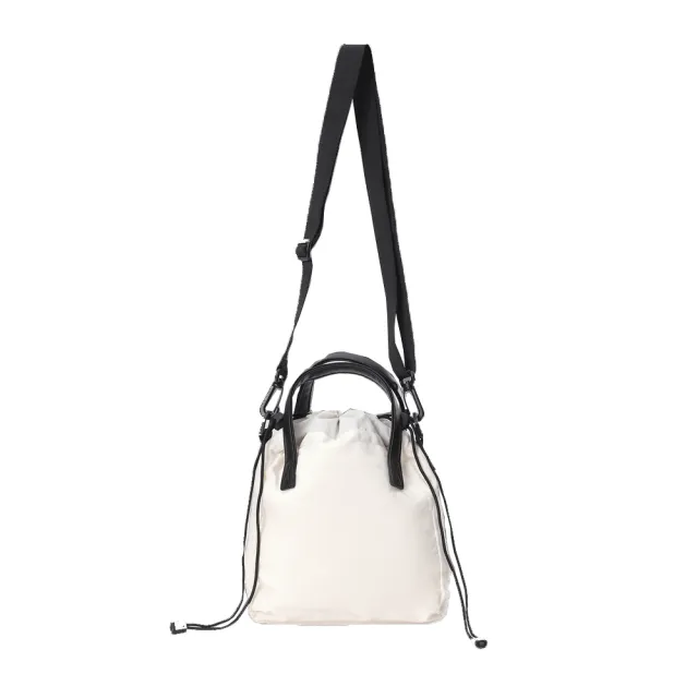 【CONVERSE】運動包 側背包 男包 女包 BUCKET BAG CONVERSE EGRET (UA5953-W2Y)