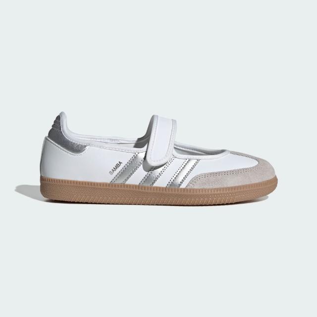 【adidas 愛迪達】SAMBA JANE 休閒鞋 滑板 德訓鞋 瑪莉珍鞋 復古 女鞋 - Originals KJ3785