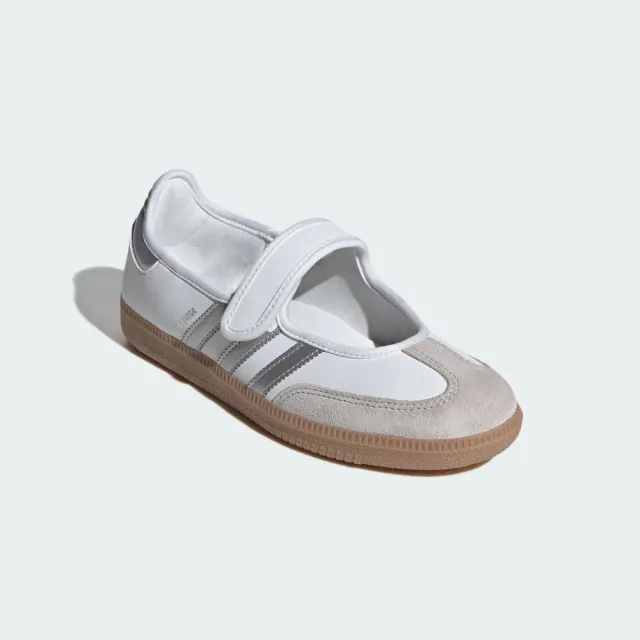 【adidas 愛迪達】SAMBA JANE 休閒鞋 滑板 德訓鞋 瑪莉珍鞋 復古 女鞋 - Originals KJ3785