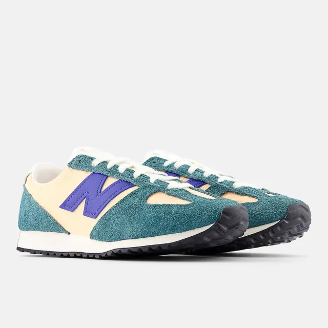 【NEW BALANCE】471 男女 運動休閒鞋 復古鞋 麂皮 舒適 藍綠 米黃(U471AE)