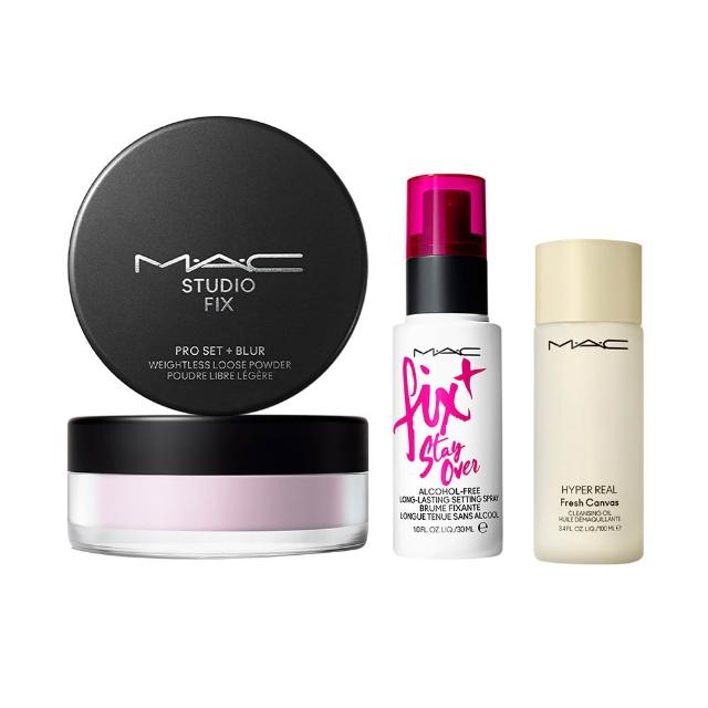 M.A.C FIX+超持妝定妝噴霧組，美國原裝平行輸入，100ml x2規格，適合各種膚質使用，提供長效持妝效果，輕盈不厚重，讓妝容更持久完美。