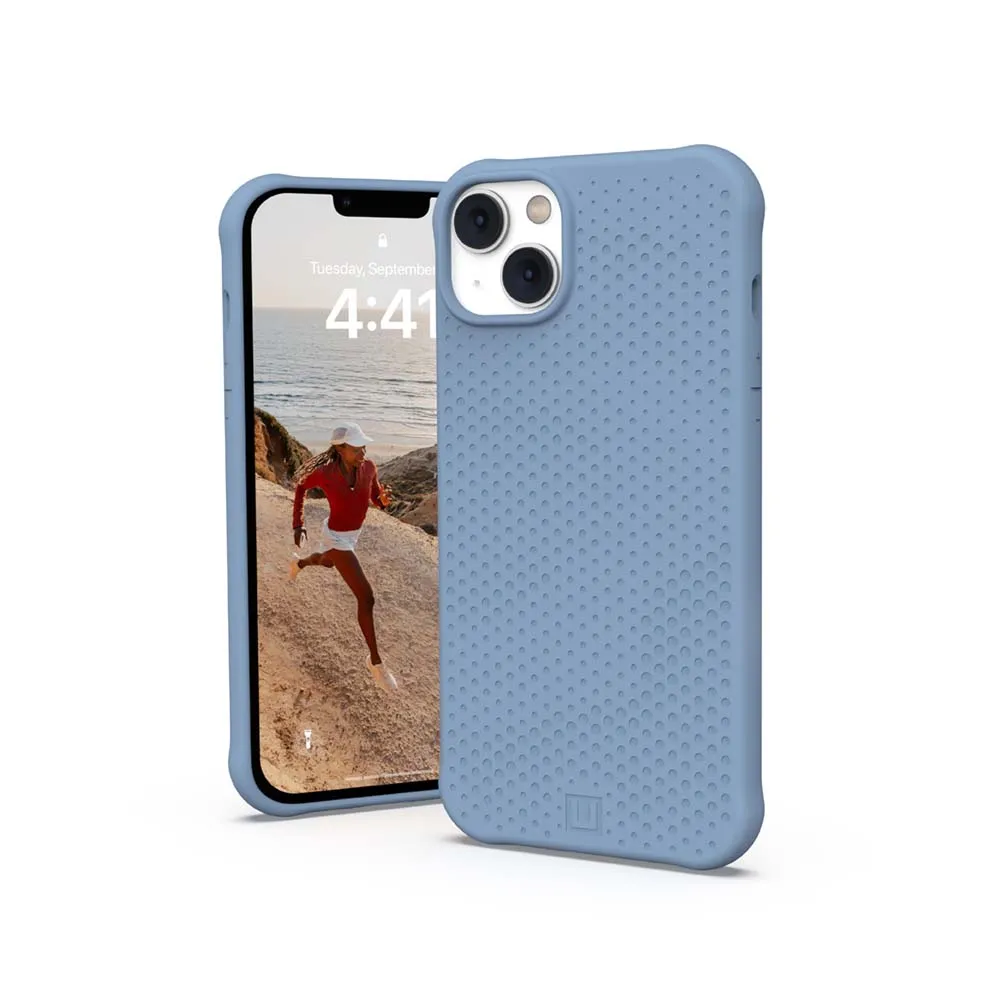 【UAG】（U）iPhone 14 Plus MagSafe 耐衝擊矽膠保護殼-藍(UAG)