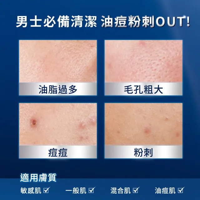 【CeraVe 適樂膚】男士推薦★淨膚白泥抗粉痘潔面露 236ml(控油/水楊酸/洗面乳)